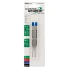 Pens|Schmidt Ink Schmidt P900 Ballpoint TC Ball Parker Style Refill, fits Parker ballpoint pens, Broad, Blue, 2 Pack (SC58142)