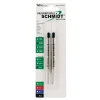 Pens|Schmidt Ink Schmidt P900 Ballpoint TC Ball Parker Style Refill, fits Parker ballpoint pens, Fine, Blue, 2 Pack (SC58140)