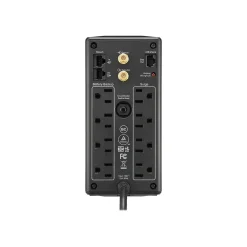 Schneider Electric Back-UPS Pro Compact Tower LCD Battery Backup & Surge Protector with USB, 8-Outlets (BX1000M)