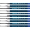 Pens|Schneider Slider 755 XB Ballpoint Pen Refill, Extra Broad Point, Blue Ink, Pack of 10 (PSY175503-10)