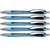 Pens|Schneider Slider Rave XB Retractable Ballpoint Pen, Extra Broad Point, 1.4mm., Black, Pack of 5 (PSY132501-5)