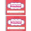 Grade Books*Scholastic Teaching Solutions The Daily Plan Book for Preschool, Pack of 2 (SC-806458-2)