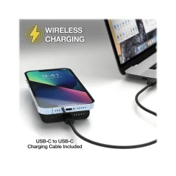 GoBat MagSafe Wireless Power Bank, 5000mAh, Black (PBQ5MS-SP)<scosche Discount