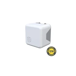 SuperCUBE Flip 12 Watt USB Wall Charger, White (USBH121WT)<scosche Clearance