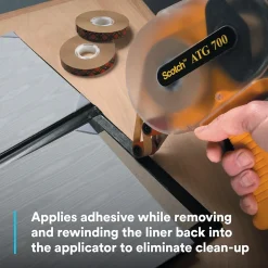 Scotch ATG 700 0.75" Packing Tape Dispenser, Yellow (ATG700)