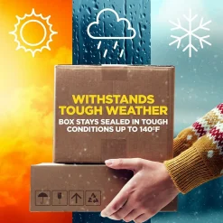 Sale Scotch Box Lock Heavy Duty Packing Tape with Dispenser, 1.88