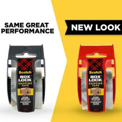 Sale Scotch Box Lock Heavy Duty Packing Tape with Dispenser, 1.88