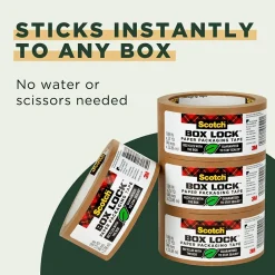 Online Scotch Box Lock Paper Packaging Tape, 1.88