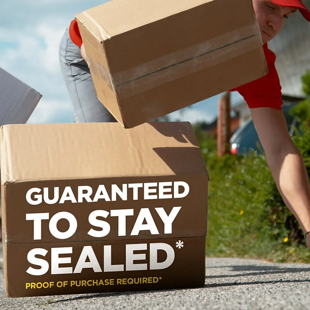 Outlet Scotch Box Lock Shipping Packing Tape, 1.88 in x 54.6 yds., Clear, 3/Pack (3950-3)