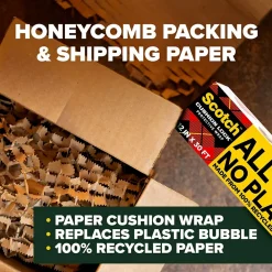 Sale Scotch Cushion Lock Protective Wrap, Tan, 12" x 30' (PCW-1230)