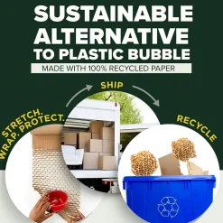 Sale Scotch Cushion Lock Protective Wrap, Tan, 12