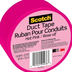 Discount Scotch Duct Tape, 1.88" x 20 yds., Pink (920-PNK-C)