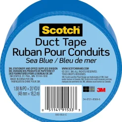 Clearance Scotch Duct Tape, 1.88" x 20 yds., Blue (920-BLU-C)
