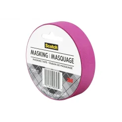 Online Scotch ® Expressions Masking Tape, .94" x 20 yds., Fuchsia (3437-PNK)