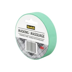Best Scotch ® Expressions Masking Tape, .94" x 20 yds., Mint Green (3437-MNT)