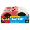 Discount Scotch Heavy Duty Packing Tape with Dispenser, 1.88" x 43.7 yds., Clear, 6/Pack (38504063BRD2GC)