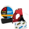 Sale Scotch Heavy Duty Packing Tape with Dispenser, 1.88" x 54.6 yds., Clear (3850-2ST)