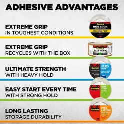 Hot Scotch Heavy Duty Packing Tape, 1.88