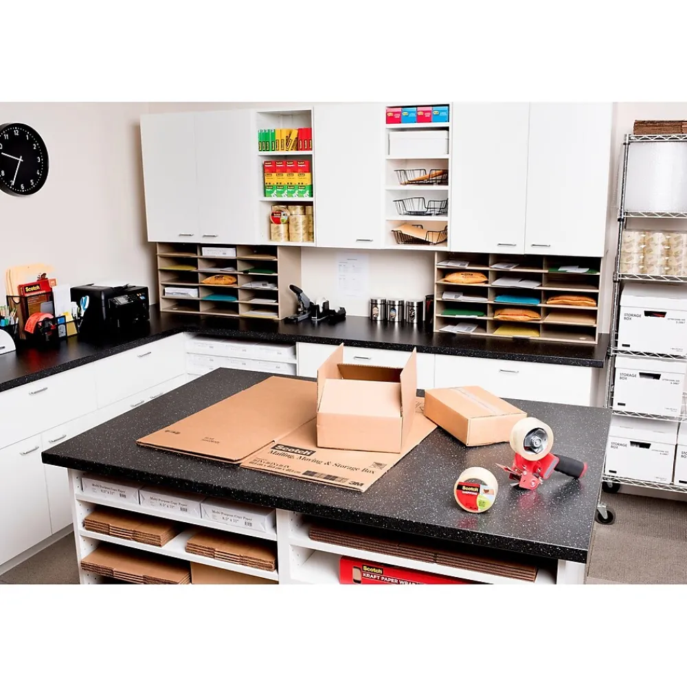 Outlet Scotch Shipping Packing Tape, 1.88" x 109 yds., Clear, 6 Pack (3350L-6)