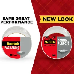 Outlet Scotch Shipping Packing Tape, 1.88
