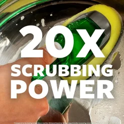 Heavy Duty Dishwand, Green/Yellow (650-4)<Scotch-Brite