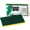 ™ Medium Duty Scrub Sponge, Green/Yellow (74)<Scotch-Brite Discount