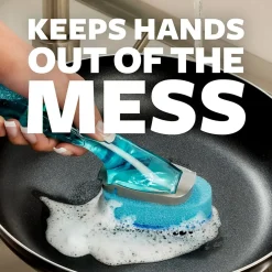 Non-Scratch Dishwand Refill, Blue, 2/Pack (483-12)<Scotch-Brite