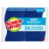 Non-Scratch Scrub Sponge, Blue, 6/Pack (526-5)<Scotch-Brite Hot