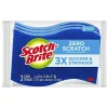 Non-Scratch Scrub Sponge, Blue, 3/Pack (MP-3-8-D)<Scotch-Brite Hot
