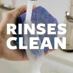 Stay Fresh Non-Scratch Scrubbers, Blue, 2 Sponges/Pack (SDA-2)<Scotch-Brite New