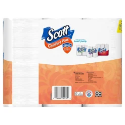 Comfort Plus 1-Ply Standard Toilet Paper, White, 462 Sheets/Roll, 18 Rolls/Case (54258)<Scott Sale
