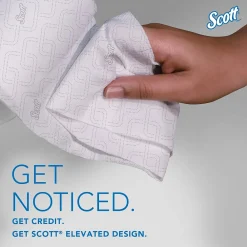 Essential JRT Recycled Coreless Toilet Paper, 2-ply, White, 12 Rolls/Case (07006)<Scott Hot
