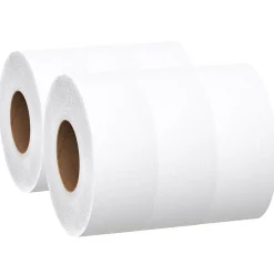 Essential 2-Ply Jumbo Toilet Paper, White, 6 Rolls/Carton (07827)<Scott Sale