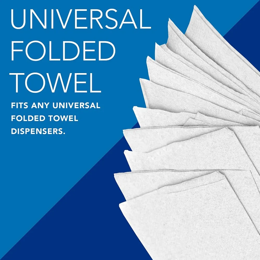 Scott Essential Recycled Multifold Paper Towels, 1-ply, 250 Sheets/Pack, 16 Packs/Carton (1840)