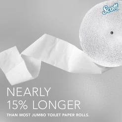 Essential Recycled Coreless Toilet Paper, 1-ply, White, 12 Rolls/Case (07005)<Scott Discount
