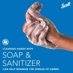 Essential Wall Mounted Hand Soap/Hand Sanitizer Dispenser, Black (KCC 92145)<Scott Discount