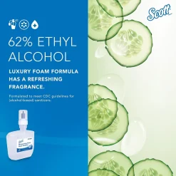 Pro Foaming Hand Sanitizer Refill, Fresh Scent, 1200 mL., 2/Carton (91590)<Scott Best