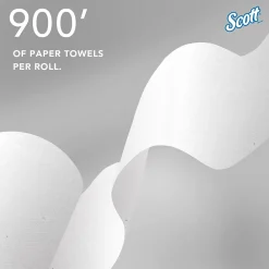 Scott Pro Hardwound Paper Towels, 1-ply, 900 ft./Roll, 6 Rolls/Carton (43959)