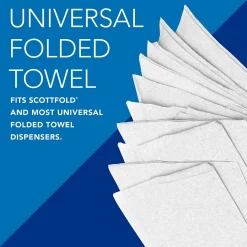 Scott Pro Recycled Multifold Paper Towels, 1-ply, 175 Sheets/Pack (01980)