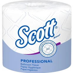 Professional Toilet Paper, 2-Ply, White, 550 Sheets/Roll, 40 Rolls/Carton (48040)<Scott Discount