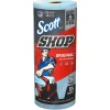 Shop Towels Original, 9.4" x 11", Blue, 55 Sheets/Roll, 12 Rolls/Carton (75147)<Scott Discount