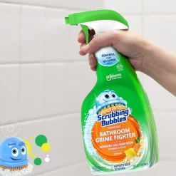 Bathroom Grime Fighter Cleaner, Citrus, 32 Oz. (306111)<Scrubbing bubbles Discount