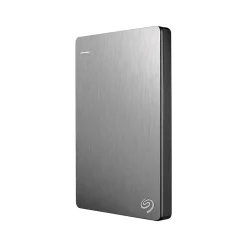 New Seagate Backup Plus Slim for Mac 1TB USB 3.0 External Hard Drive, Silver/Black (STDS1000100)