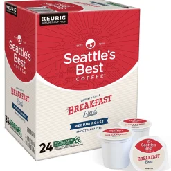 Seattle's Best Coffee Breakfast Blend Keurig® K-Cup® Pods, Medium Roast, 24/Box (SBK30188)