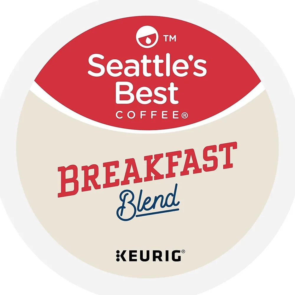 Seattle's Best Coffee Breakfast Blend Keurig® K-Cup® Pods, Medium Roast, 24/Box (SBK30188)