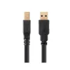Monoprice Select Series USB 3.0 A to B Cable, 6ft