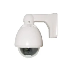 SeqCam SEQ7501 Wired Dome Security Camera, Vandal-/Weatherproof, White