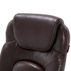 Office Chairs*Serta Back in Motion Bonded Leather Executive Office Chair, Frye Chocolate (44187)
