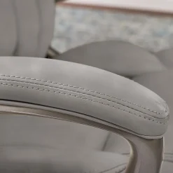 Ergonomic Chairs*Serta Garret Ergonomic Bonded Leather Swivel Executive Chair, (CHR200113) Harvard Gray