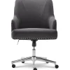 Office Chairs*Serta Style Leighton Fabric Swivel Home Office Chair, Graphite (47925B)